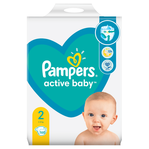 Pampers Active-Baby Mega Box slika 2