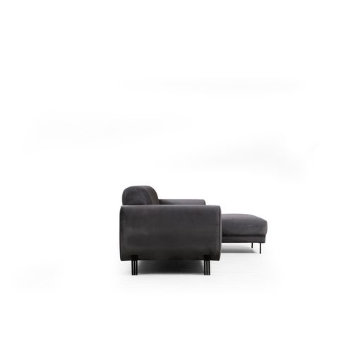 Atelier Del Sofa Kutna garnitura na razvlačenje, Antracit, Image Corner Right ( L3-Chl ) - Anthracite slika 10