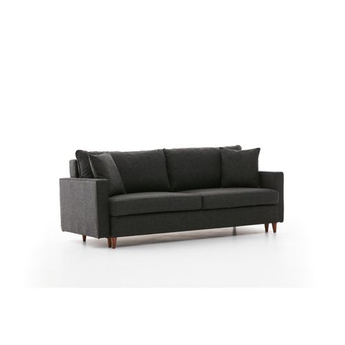 Atelier Del Sofa Trosjed na razvlačenje, Antracit, Eva - Anthracite slika 6