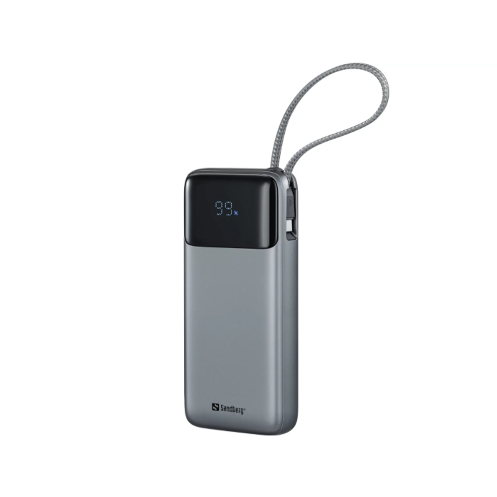 Sandberg All-in1 Powerbank 20000 PD 67W prijenosna baterija slika 2