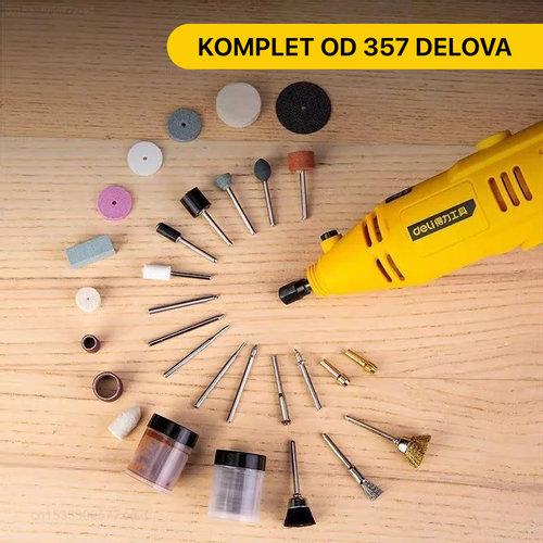 Set alata za ceonu brusilicu (mini graver) DL6397 slika 2