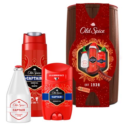 Old Spice Poklon paket Losion poslije brijanja 100 ml & Dezodorans u stiku 50 ml & Gel + šampon 250 ml