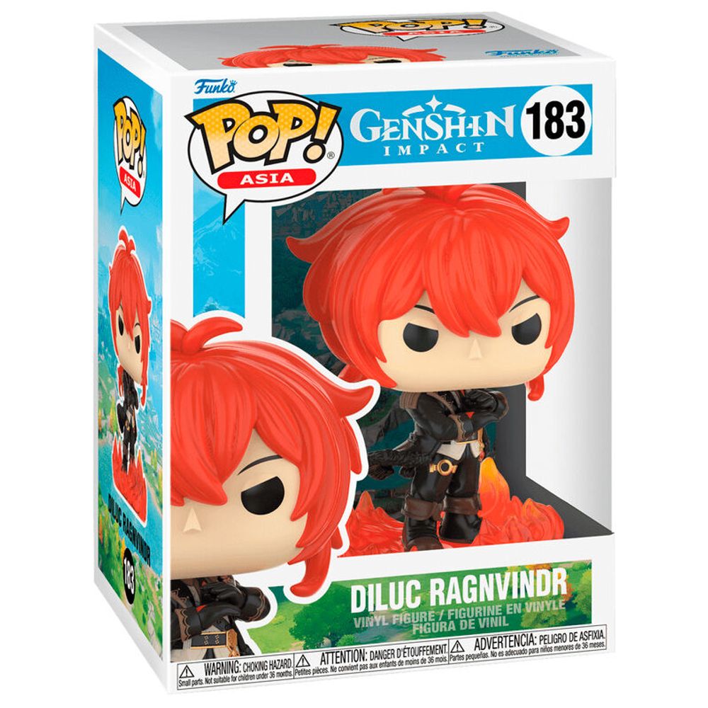 Funko POP Figura Genshin Impact 2: Diluc Ragnvindr slika 3