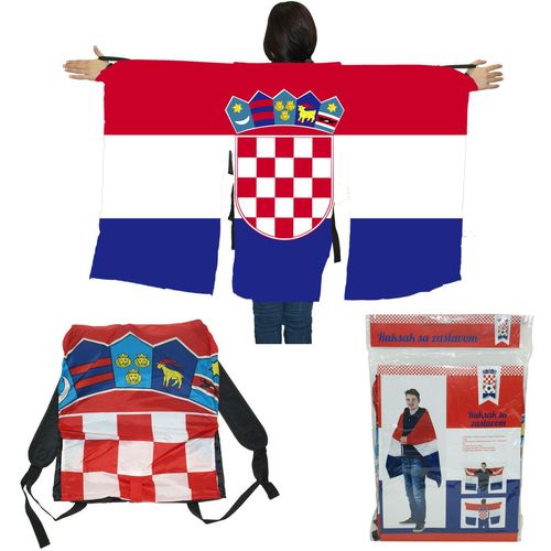 Ruksak- Hrvatska zastava slika 1