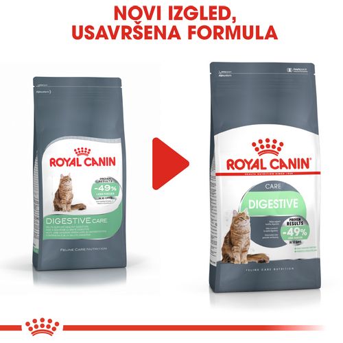 ROYAL CANIN FCN Digestive Care, potpuna i uravnotežena hrana za odrasle mačke s probavnim smetnjama, 2 kg slika 2