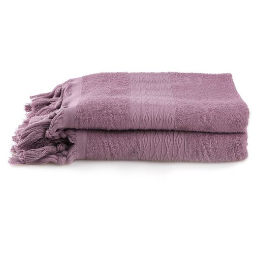 Colourful Cotton Set ručnika za kupanje (2 komada) Terma - Plum slika 2