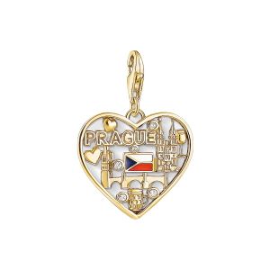 Ženski nakit Thomas Sabo IC12365-565-7 - Zlatan 2 cm