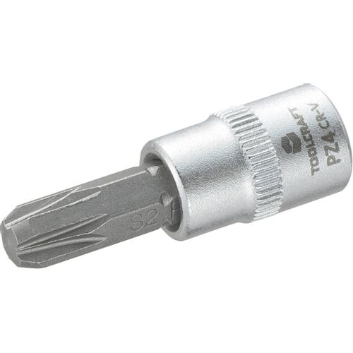 TOOLCRAFT 816060 križni pozidriv bit za nasadni ključ PZ 4 1/4'' (6.3 mm) slika 1