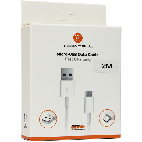 Data kabl Teracell Plus micro USB crni 2m slika 1