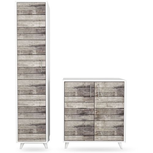 Diena - L1315 Oak
White Hall Stand slika 4