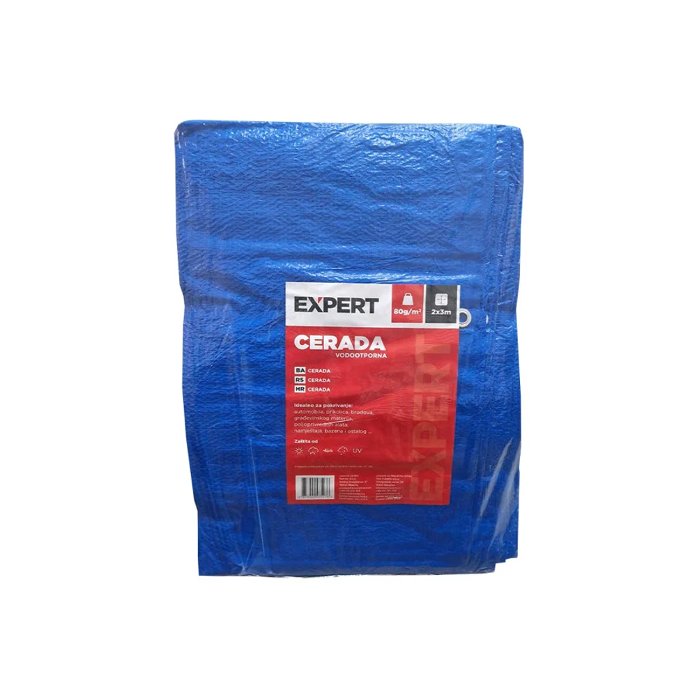 Cerada univerzalna vodootporna 8x12 m 80 gr/m2 slika 1