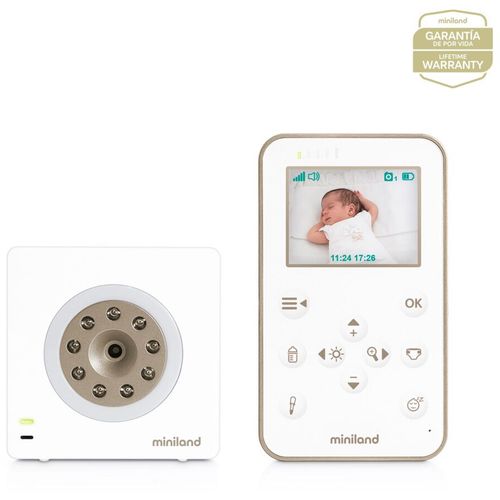 Miniland babymonitor 2.4" gold slika 1