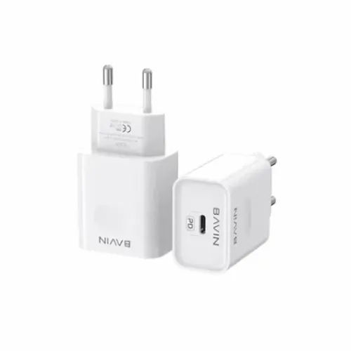 Bavin punjač PD 25W USB-C bela slika 1