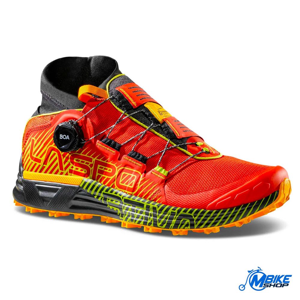 La Sportiva Muške patike Cyklon, Sunset/Lime Punch slika 1