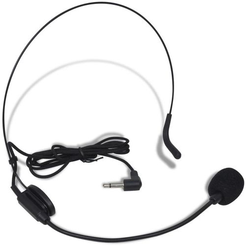 VHF prijemnik s bežičnim mikrofonom i naglavnim slušalicama slika 16