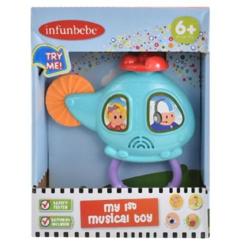 Infunbebe Igračka Za Bebe Helikopter 6M+ slika 1