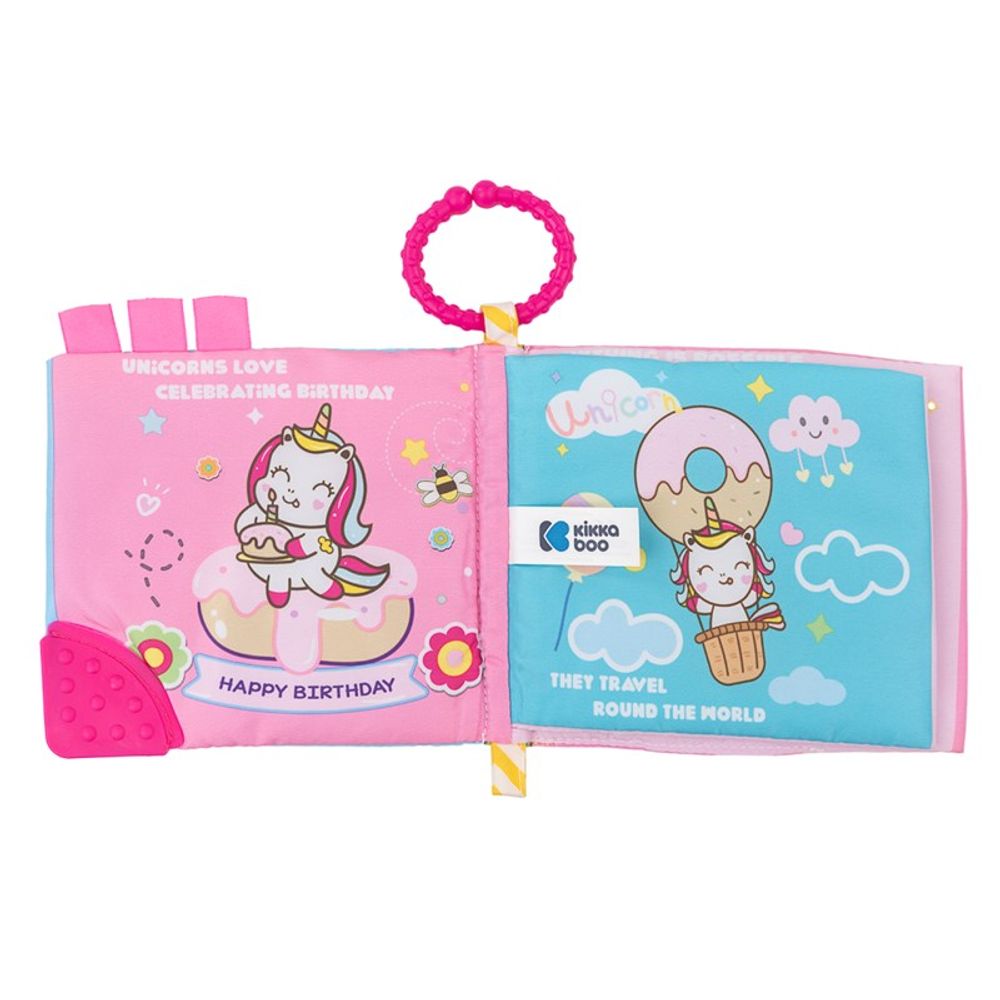 Kikka Boo Prva bebina knjiga Happy Unicorn slika 2