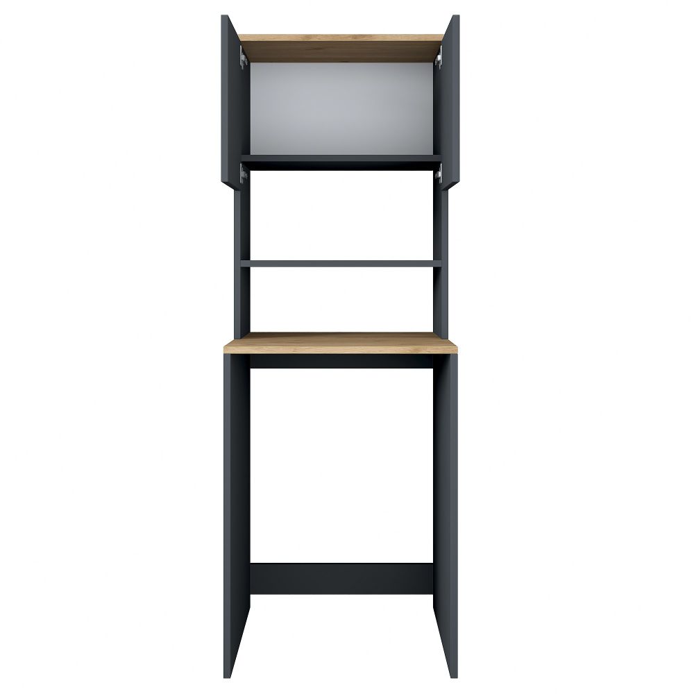 Ormarić za veš mašinu KD101 - 2674 Walnut Antracit slika 7