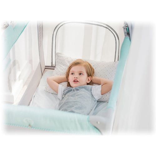 Lionelo dječji prijenosni krevetić Sven PLUS, siva-scandi slika 8