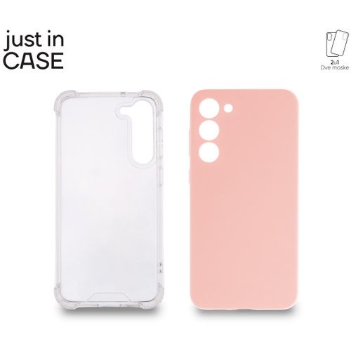 2u1 Extra case MIX paket PINK za S23 Plus slika 1