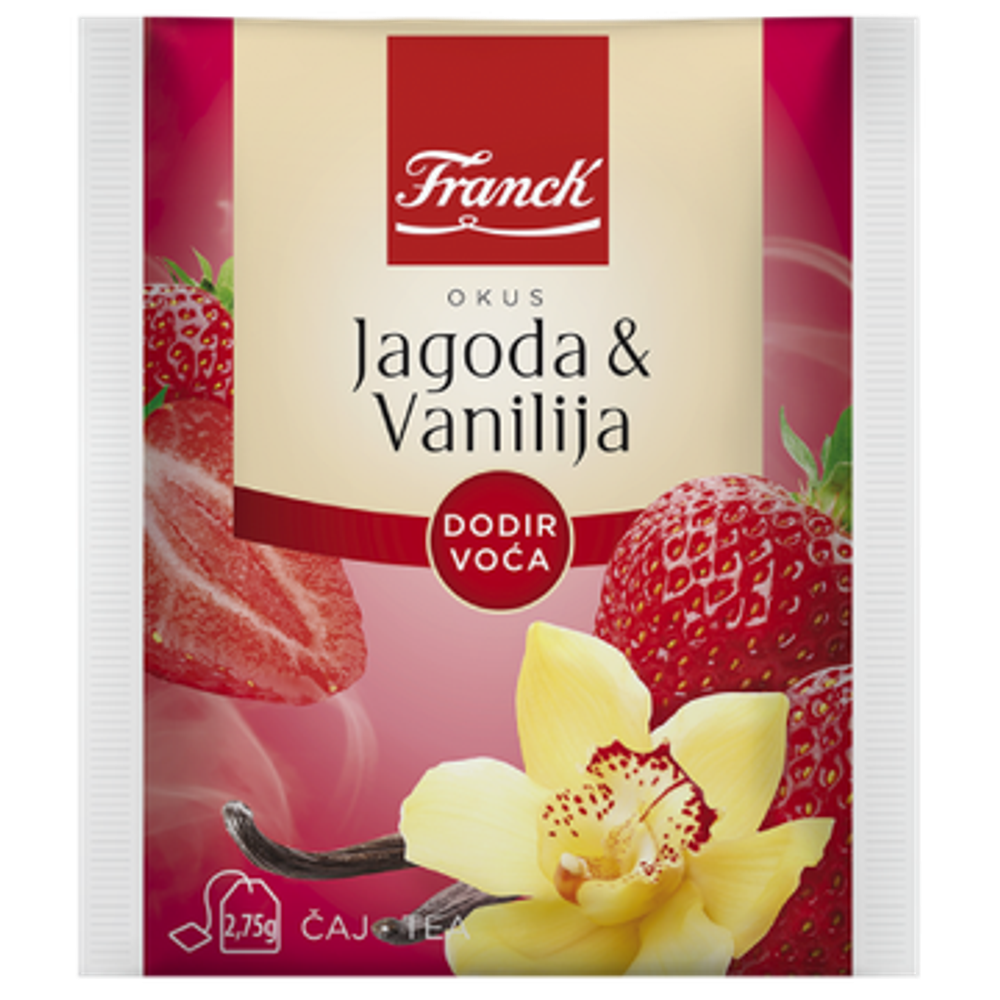 Franck Čaj Jagoda-Vanilija kutija 55 g  slika 2