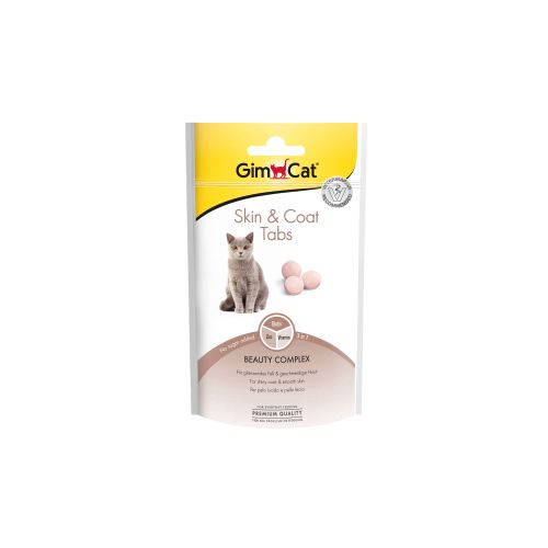 Gimborn GimCat poslastica za mačke Skin & Coat Tabs, 40 g slika 1