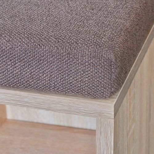 242555 Shoe Storage Bench 10 Compartments Oak Colour slika 29