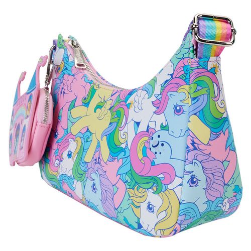 Loungefly My Little Pony Rainbow Torba Preko Ramena + Torbica za Kovanice slika 2