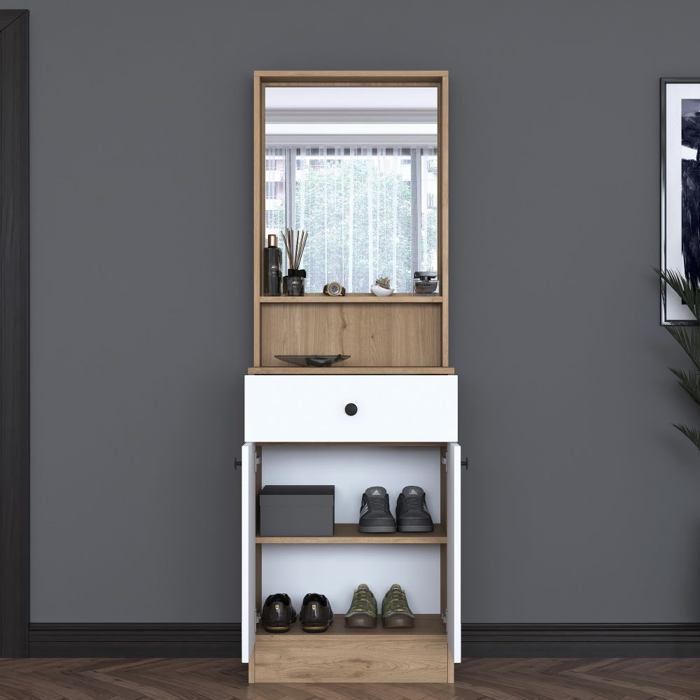 Bijeli Hodnik Ormar P6 - 3294 Walnut slika 3