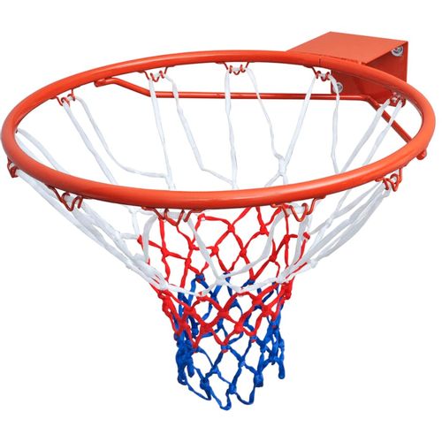Košarkaški Obruč s Narančastom Mrežom 45 cm slika 22