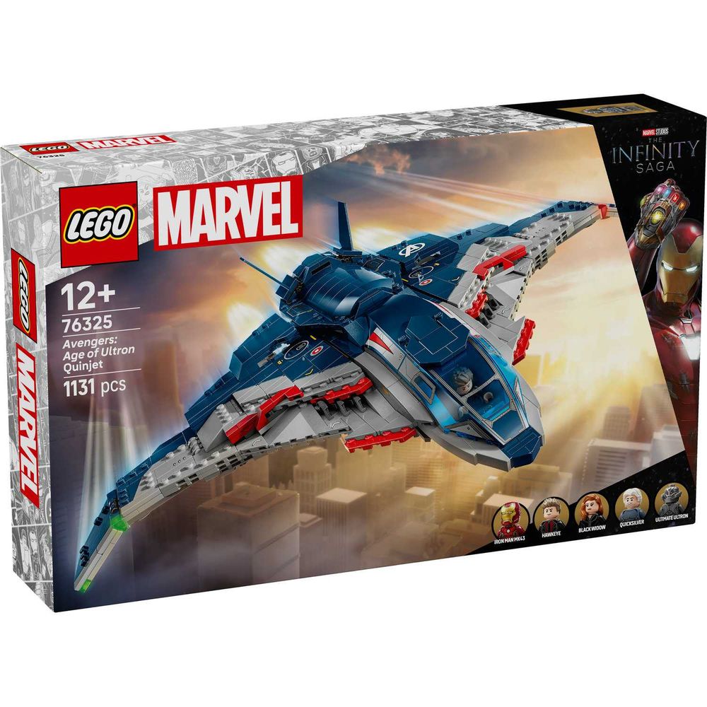 LEGO 76325 Avengers: Age of Ultron Quinjet slika 1