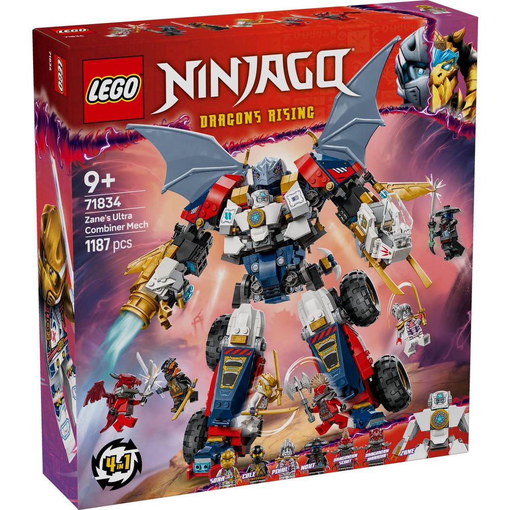 LEGO 71834 Zaneov kombinovani Ultrarobot slika 1
