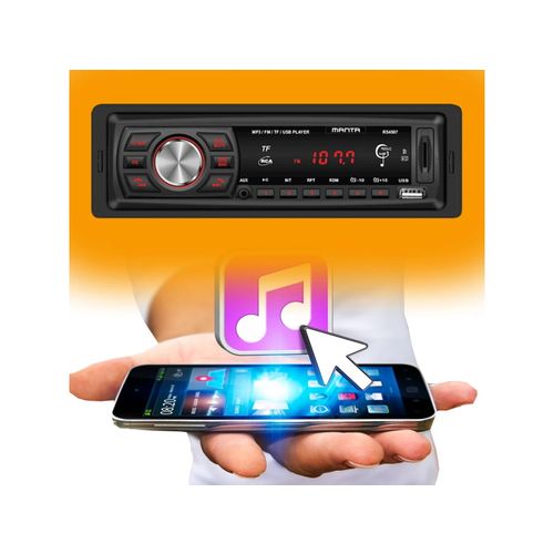 MANTA auto radio RS4507, BlueTooth, MP3, SD, USB, 4x10W, ISO, Handsfree slika 5