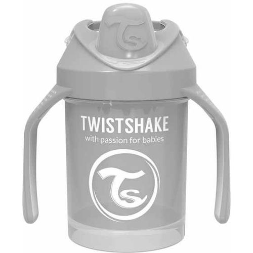 Twistshake Mini Cup 230 Ml 4 M Pastel Grey slika 1