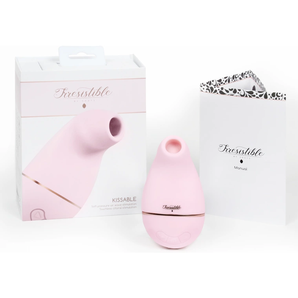 Irresistible by Shots Kissable - Vibrator za sisanje slika 4