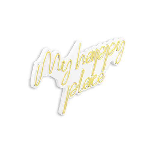 Wallity Dekorativna plastična led rasvjeta My Happy Place - žuta slika 6