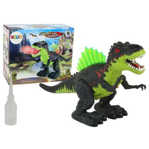 Dinosaur na baterije s parom zeleni