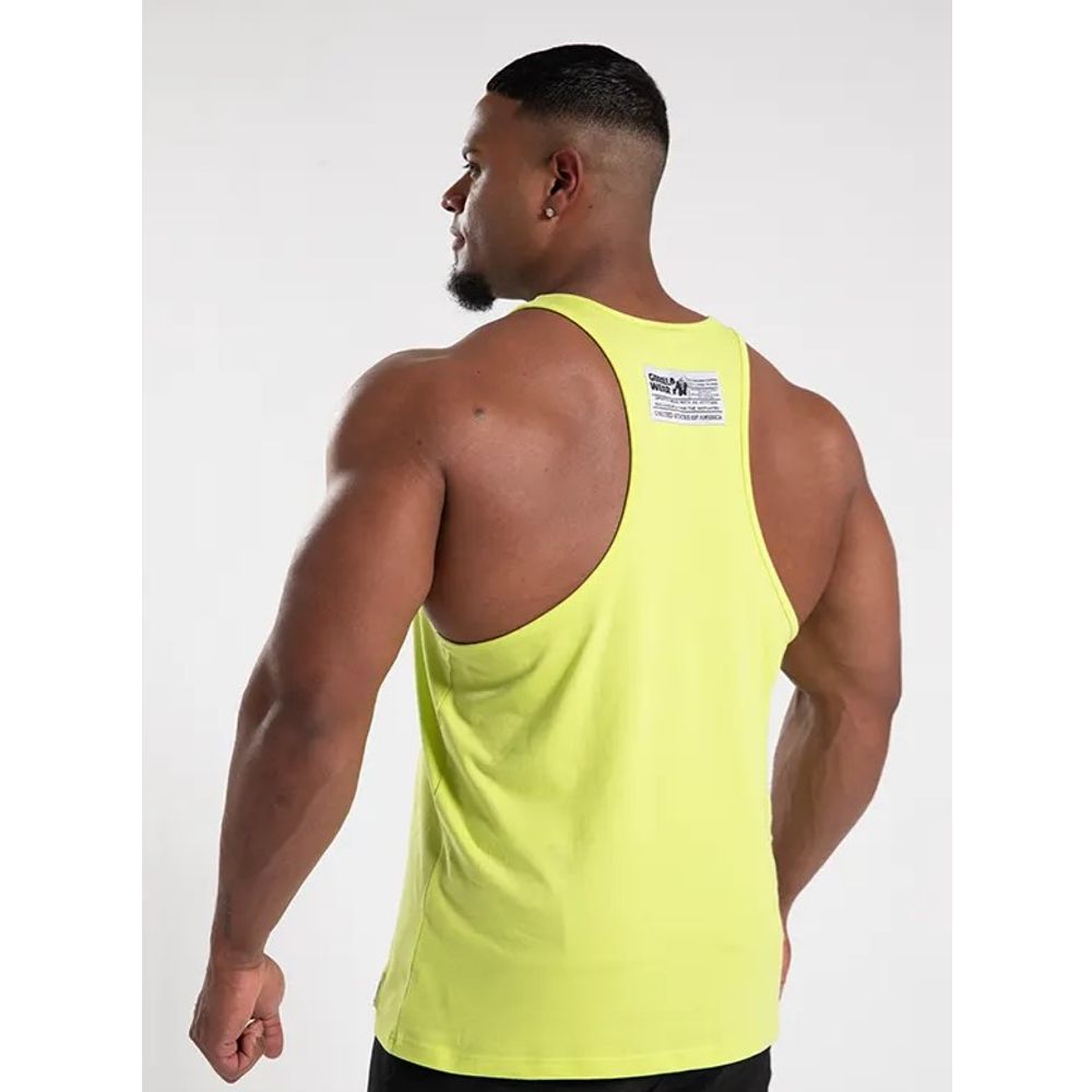 Gorilla Wear CLASSIC Majica bez rukava, Limeta žuta slika 2