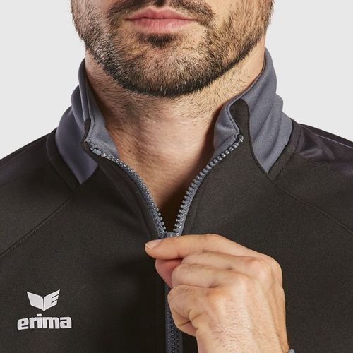 Trenirka Erima Six Wings Worker Slate Grey/Black slika 3