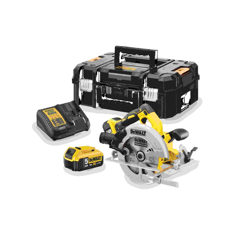 AKU KRUŽNA PILA 18V 5AH Dewalt DCS570P2 slika 3