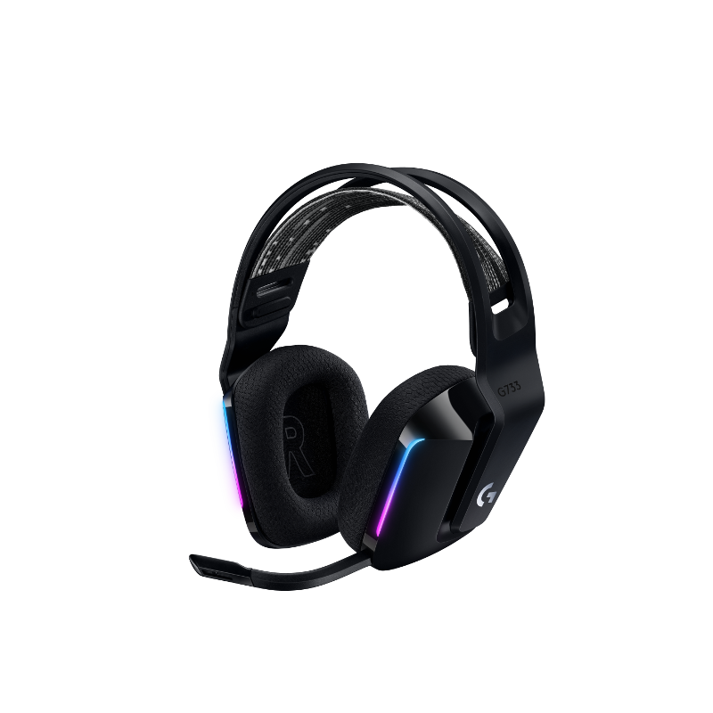 Logitech Logitech G733 Gaming Slušalice s Mikrofonom, Crna image