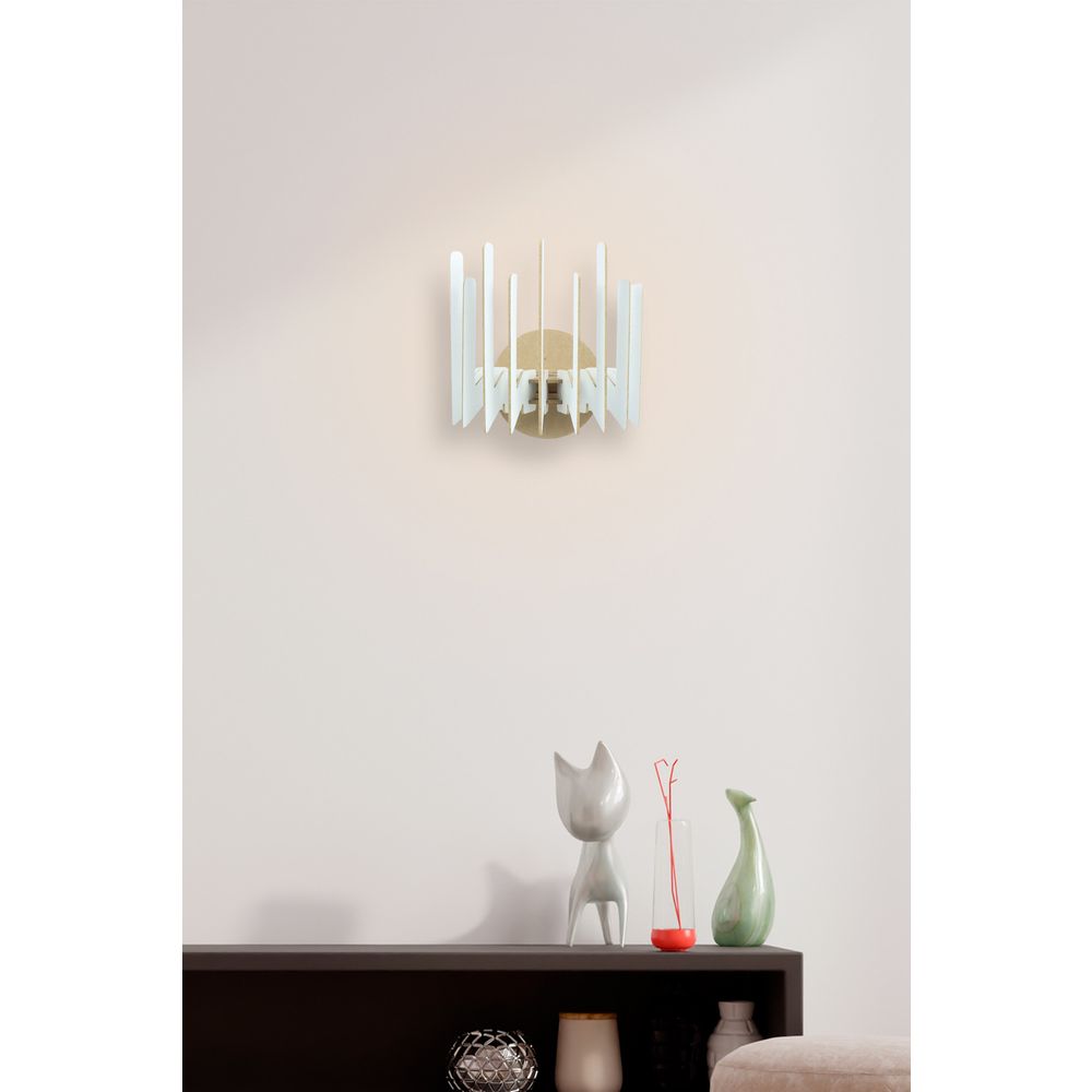Bijela Zidna Lampa 207-ZB slika 1