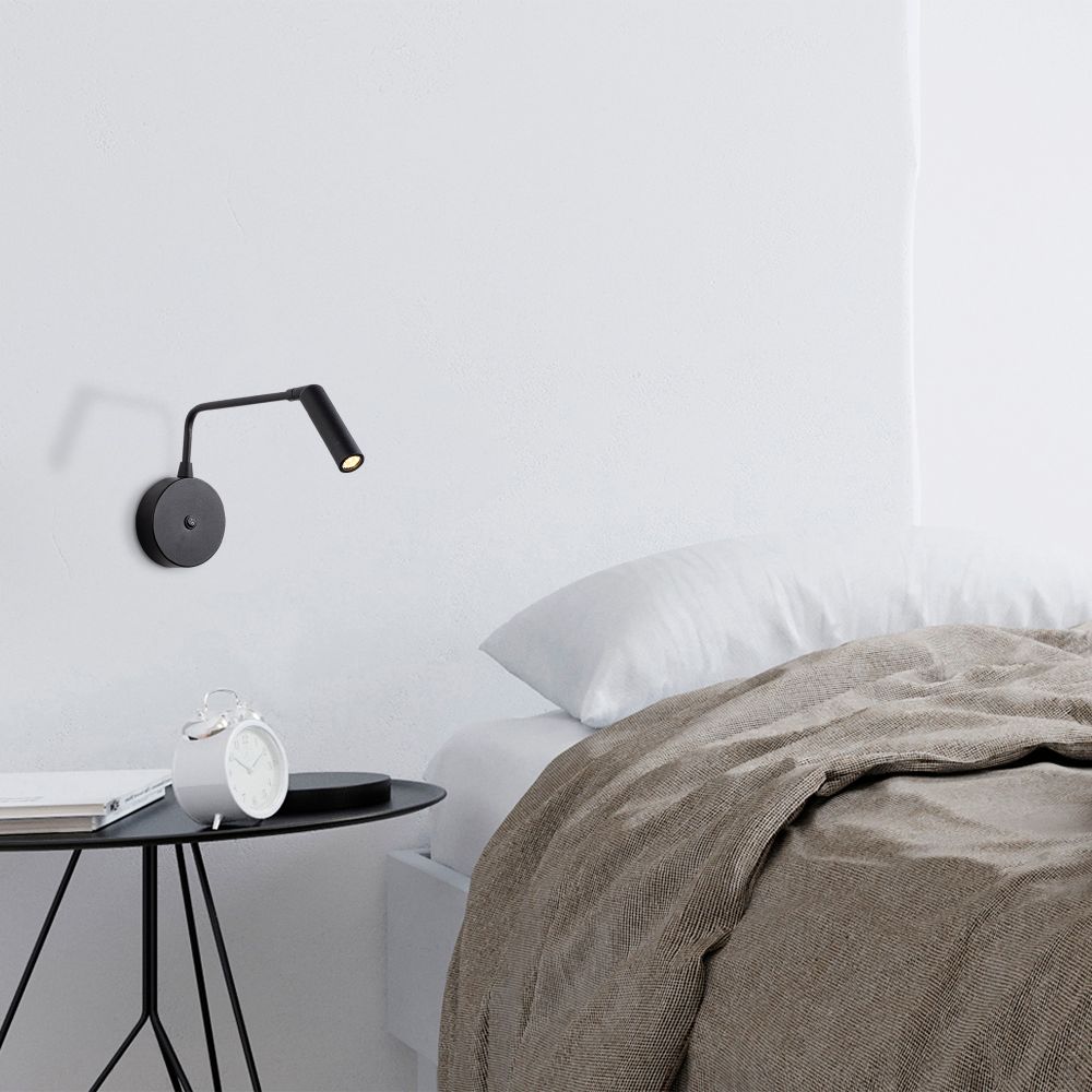Uğur - 6042 Crna Zidna Lampa slika 2