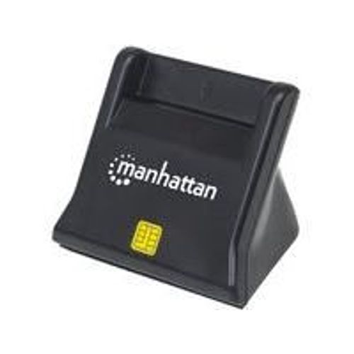 Manhattan Smart Card Reader, USB external, Black slika 1