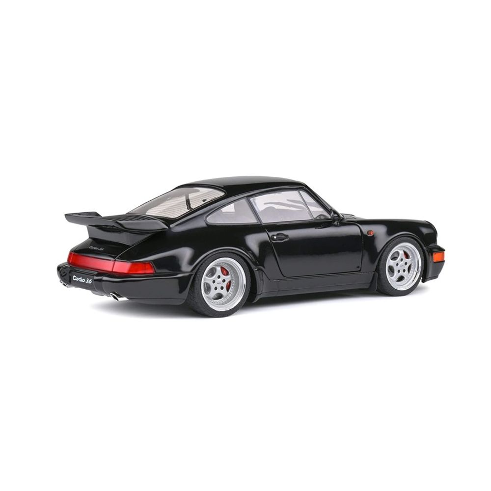 Solido Porsche 911 (964) Turbo - Black- 1993 1:18 slika 7