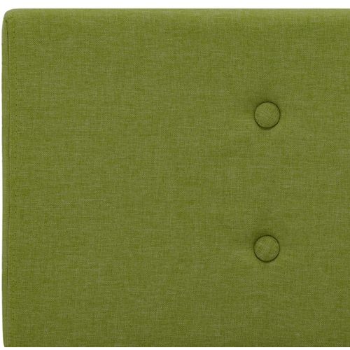 Okvir za krevet od tkanine zeleni 100 x 200 cm slika 30
