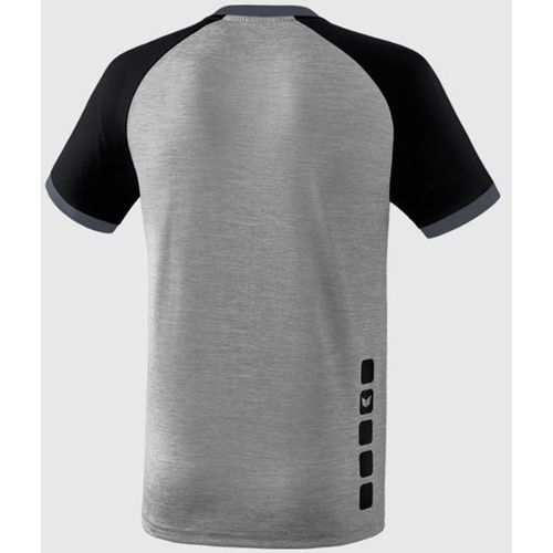 Dres Erima Zenari 3.0 Jersey Grey Marl/Black/Dark Grey slika 3