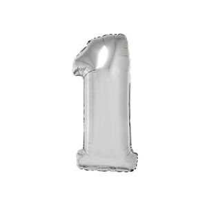 FG-C85S1 Folijski Balon 1 Silver 92cm