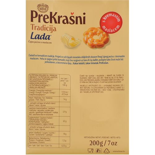 Kraš keksi Prekrašni Tradicija Lada 200g slika 3