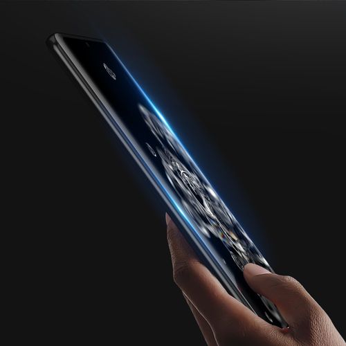 Dux Ducis 9D zaštitno staklo od kaljenog stakla, puna pokrivenost s okvirom za Samsung Galaxy S21 Ultra 5G crna slika 5
